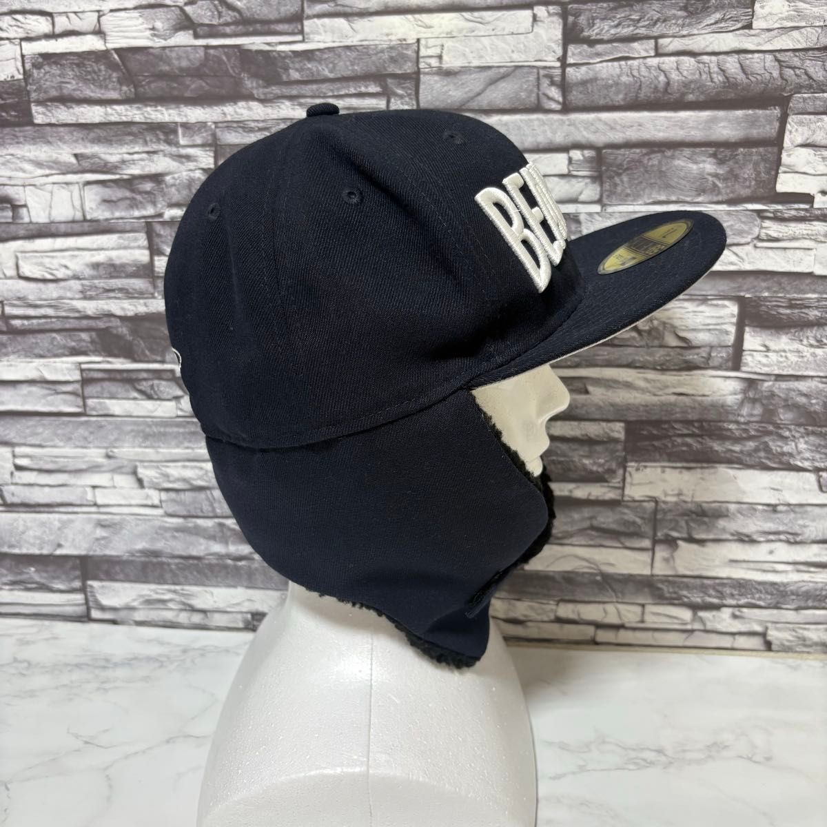 BEAMS GOLF×NEW ERA】美品ドッグイヤーフラットビルキャップ BEAMS GOLF×NEW ERA】美品ドッグイヤーフラットビルキャップ