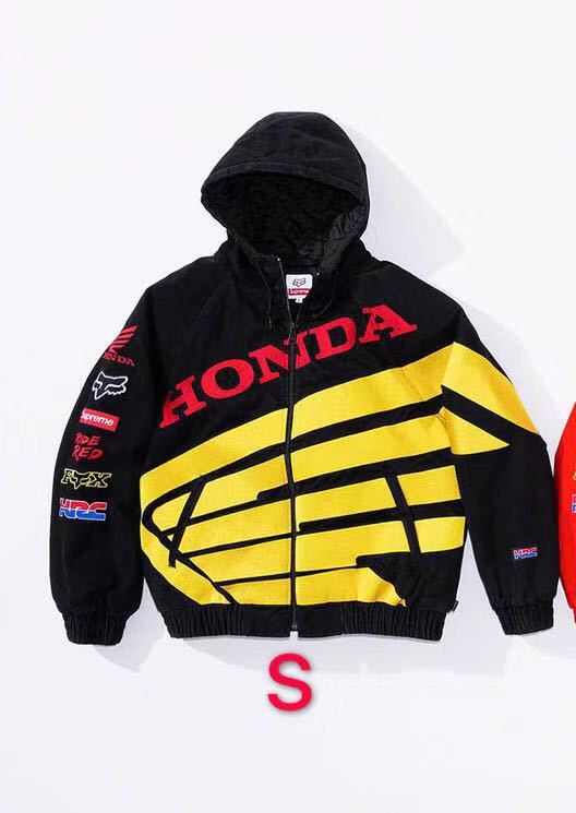 税込】 新品！ Sサイズ Jacket Racing Fox Honda supreme - ライダース 