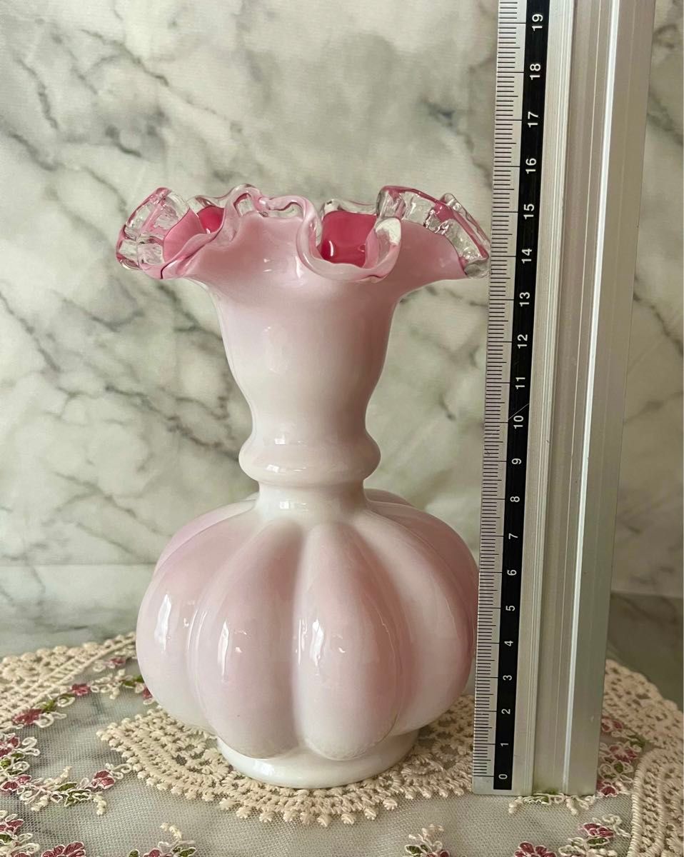 フェントン 花瓶 ガラス瓶 花器 ビンテージ アンティーク Fenton フェントン 花瓶 ガラス瓶 花器 ビンテージ アンティーク Fenton