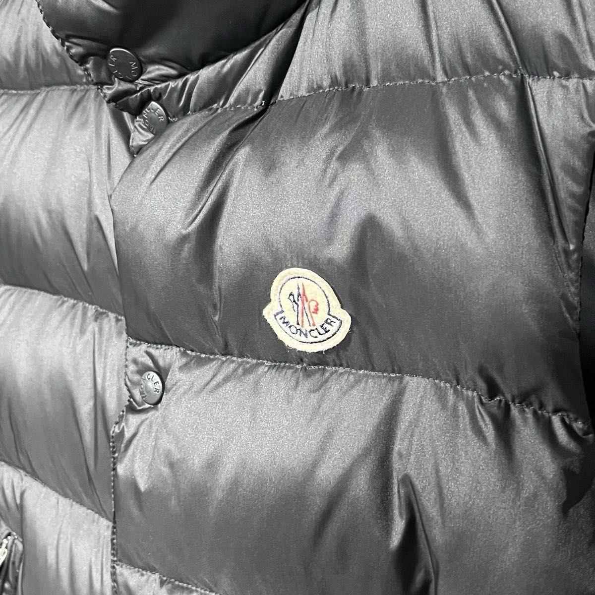 モンクレール MONCLER ダウンベスト サイズ1 ブラック 美品 モンクレール MONCLER ダウンベスト サイズ1 ブラック 美品