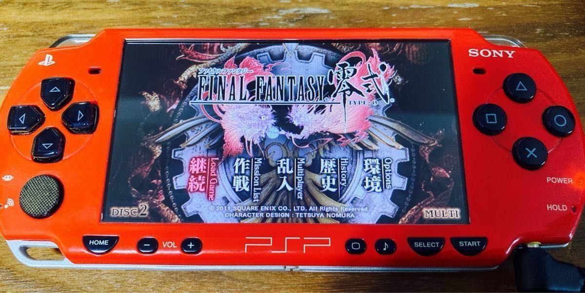 PSP2000】ギレンの野望 限定モデル 本体のみ【シャア専用モデル PSP2000】ギレンの野望 限定モデル 本体のみ【シャア専用モデル