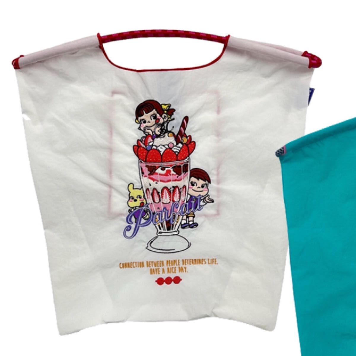 新品 完売品 ボールアンドチェーン ペコちゃん 不二家 パフェ 白 新品 完売品 ボールアンドチェーン ペコちゃん 不二家 パフェ 白