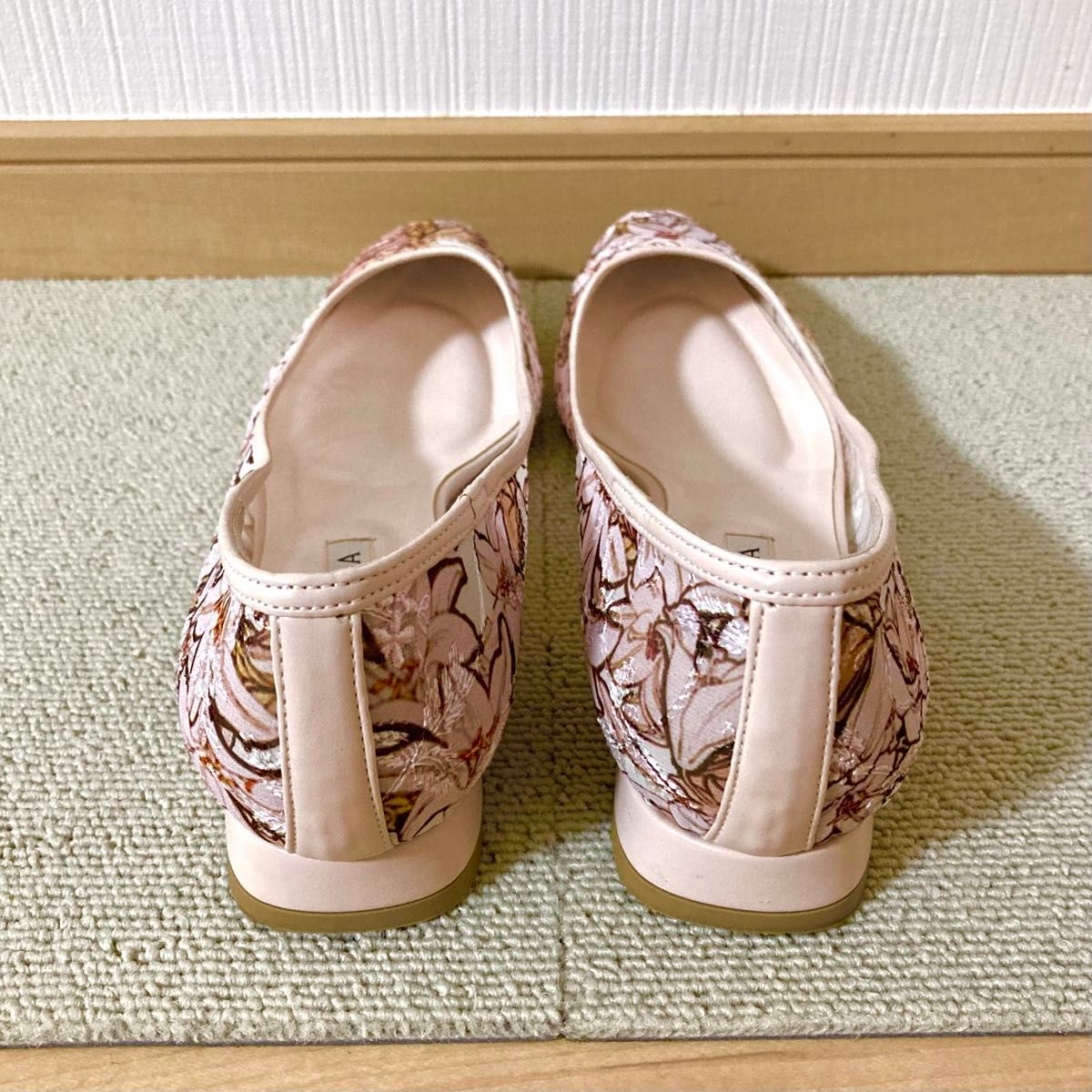DIANA ダイアナ パンプス 絵画シリーズ ミュシャ 花 24 5cm 日本 DIANA ダイアナ パンプス 絵画シリーズ ミュシャ 花 24 5cm 日本