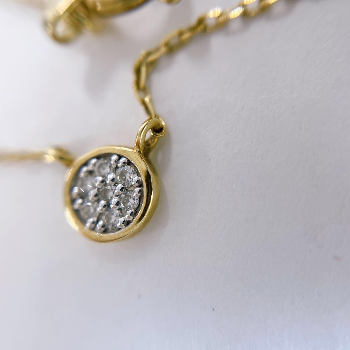 ete エテ ネックレス ブリリアント K10 ダイヤモンド 0 02ct ete エテ ネックレス ブリリアント K10 ダイヤモンド 0 02ct