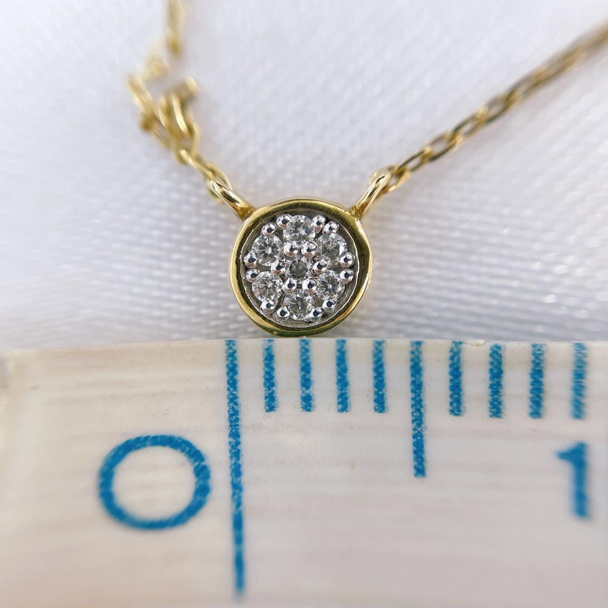 ete エテ ネックレス ブリリアント K10 ダイヤモンド 0 02ct ete エテ ネックレス ブリリアント K10 ダイヤモンド 0 02ct