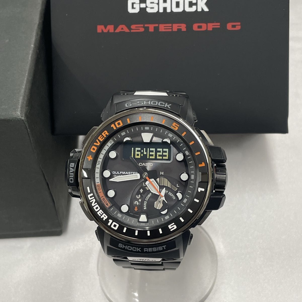 CASIO G-SHOCK GWN-Q1000MC-1AJF ガルフマスター ソーラー電波 CASIO G-SHOCK GWN-Q1000MC-1AJF ガルフマスター ソーラー電波