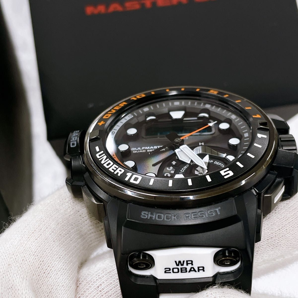 CASIO G-SHOCK GWN-Q1000MC-1AJF ガルフマスター ソーラー電波 CASIO G-SHOCK GWN-Q1000MC-1AJF ガルフマスター ソーラー電波