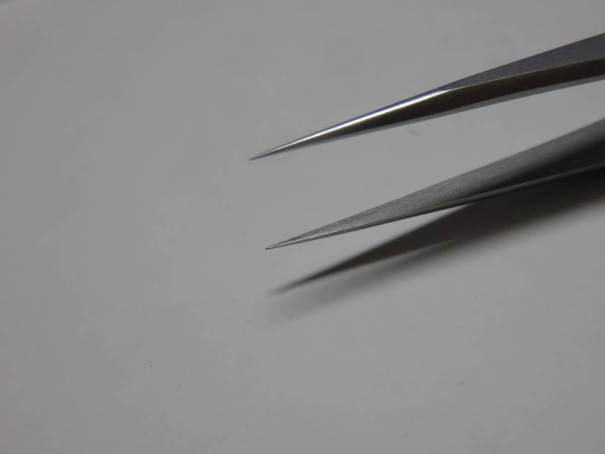 ☆　レア！　未使用！　ベルジョン　BERGEON　7028-3　スイス制精密ピンセット　スーパーアロイ　完全非磁性　時計工具