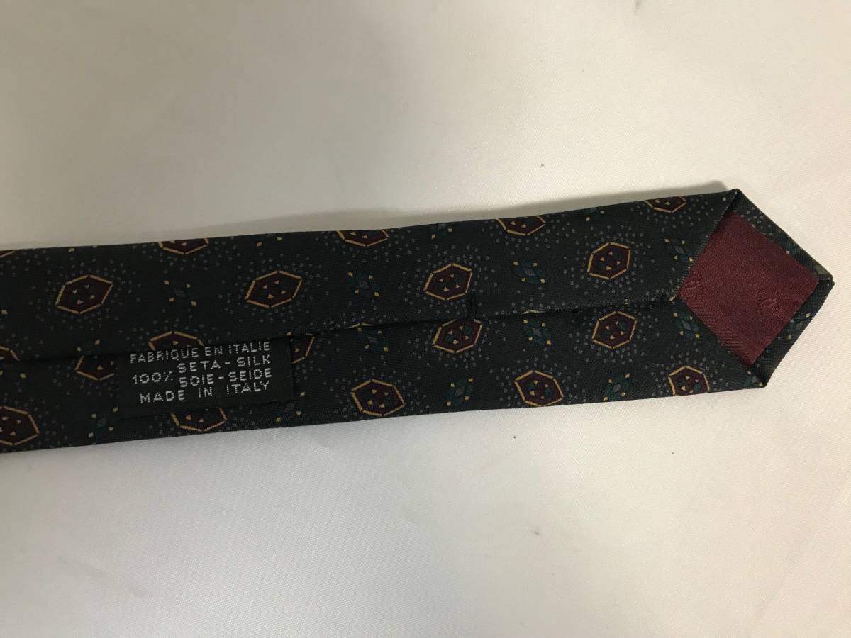 美品本物シャネルCHANELシルクネクタイビジネススーツブラック黒 美品本物シャネルCHANELシルクネクタイビジネススーツブラック黒