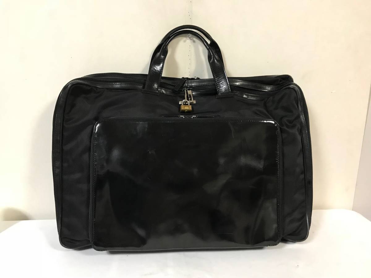 本物グッチGUCCI本革レザーナイロンボストンバッグデカトートビジネス