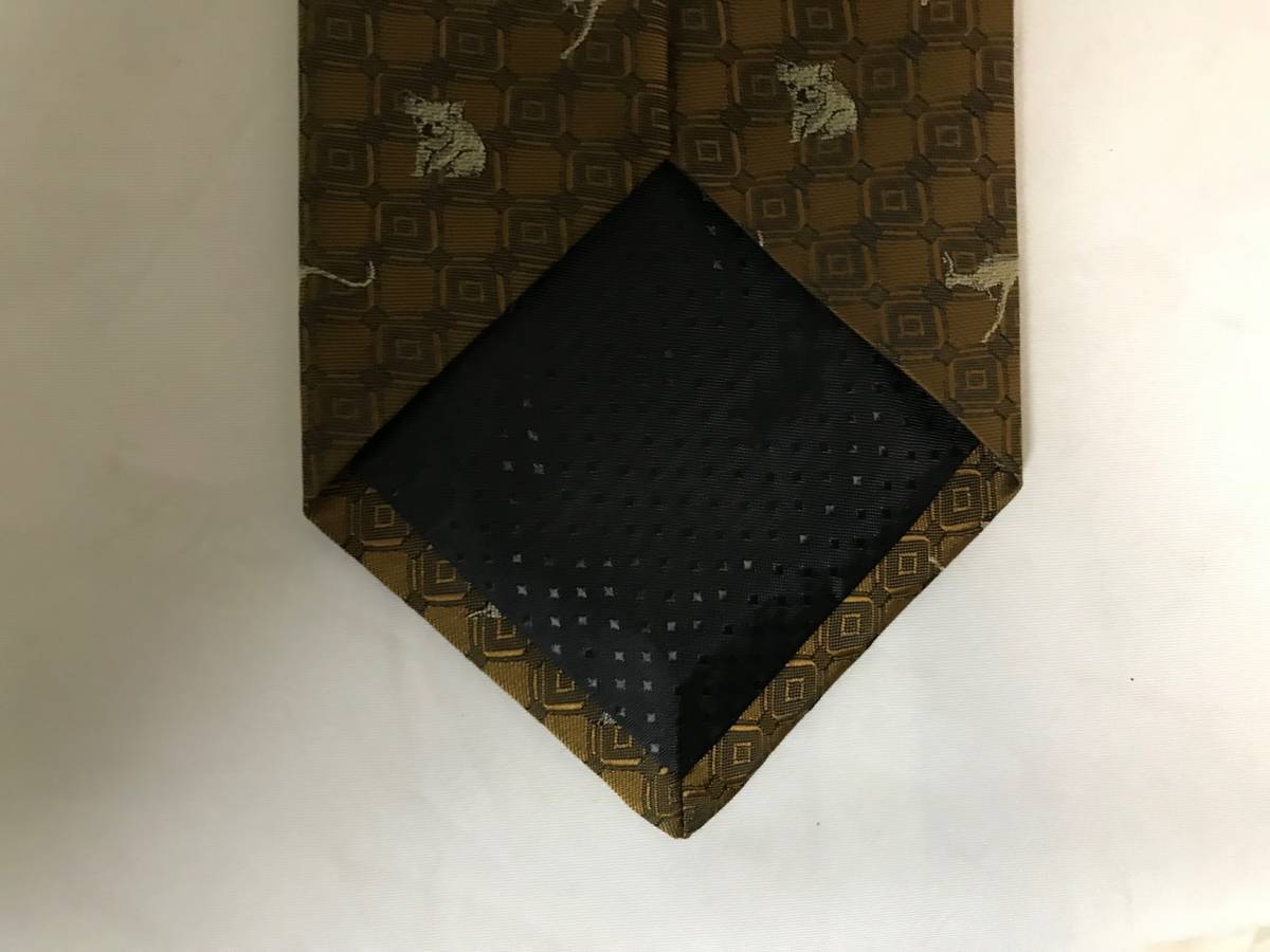 Paypayフリマ 新品同様オーストラリアaustraliaネクタイビジネススーツ茶ブラウン動物コアラカンガルー柄メンズ結婚式パーティードレス Paypayフリマ 新品同様オーストラリアaustraliaネクタイビジネススーツ茶ブラウン動物コアラカンガルー柄メンズ結婚式パーティードレス