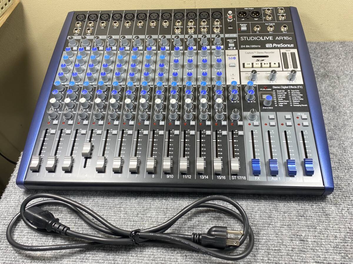 PreSonus StudioLive AR16c - 16 channel USB-C™ Compatible PreSonus StudioLive AR16c - 16 channel USB-C™ Compatible