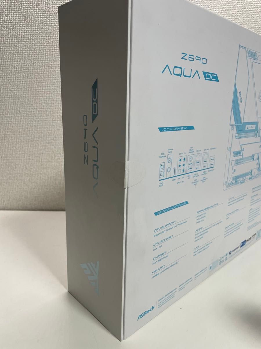 世界500台限定版 新品未開封ASROCK Z690 AQUA OC モデル|Yahoo 世界500台限定版 新品未開封ASROCK Z690 AQUA OC モデル|Yahoo