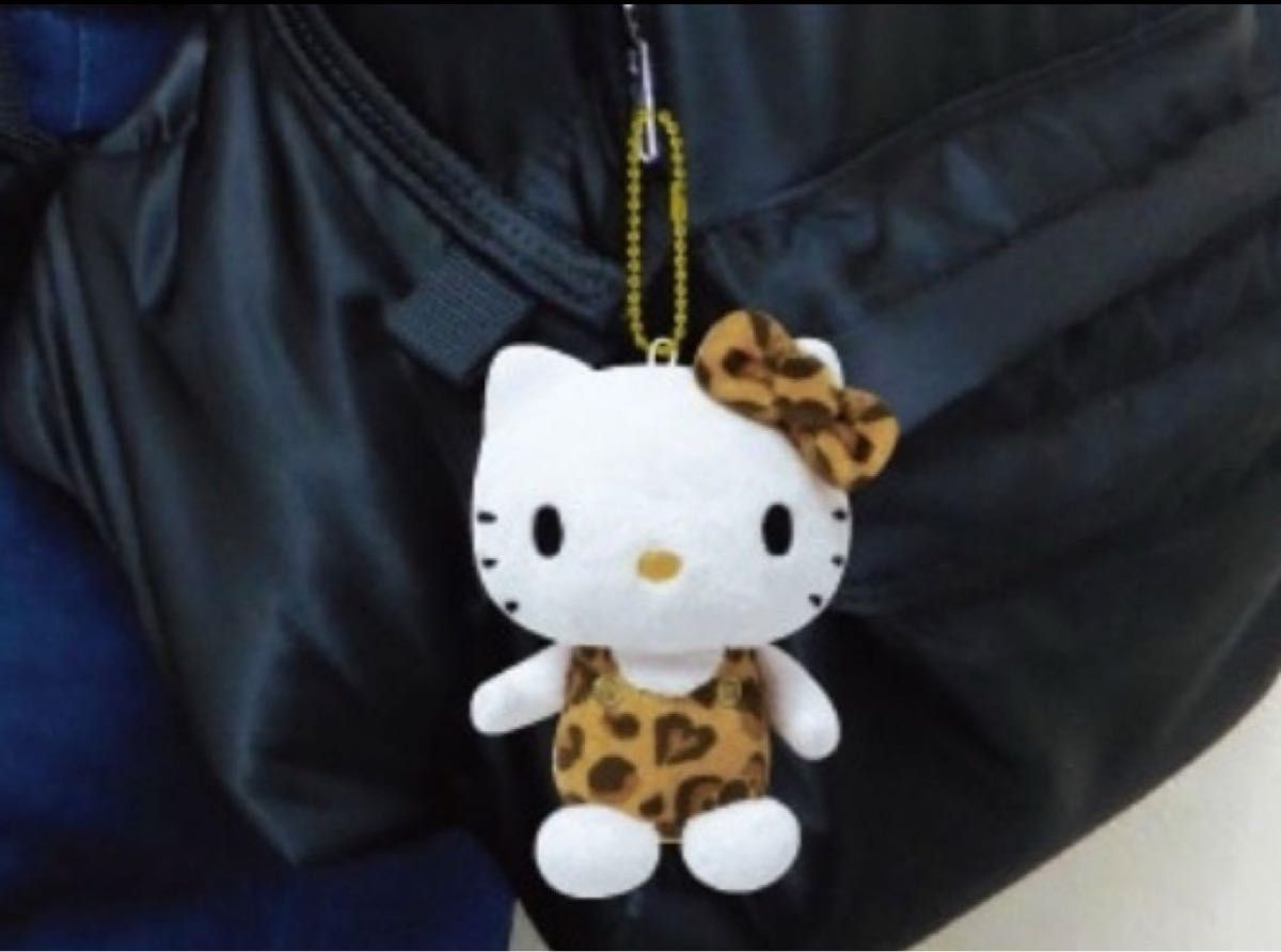 Sanrio ハローキティ ヒョウ柄 キーホルダーマスコット Sanrio ハローキティ ヒョウ柄 キーホルダーマスコット