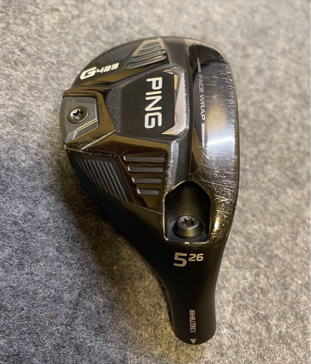 PING G425 ハイブリッド5U 5番 26度 ユーティリティ ピン ヘッド PING G425 ハイブリッド5U 5番 26度 ユーティリティ ピン ヘッド