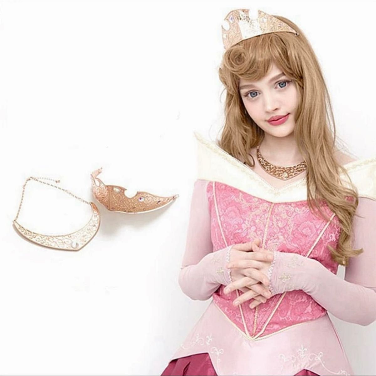 眠れる森の美女 オーロラ姫 ティアラ ネックレス シークレット 眠れる森の美女 オーロラ姫 ティアラ ネックレス シークレット