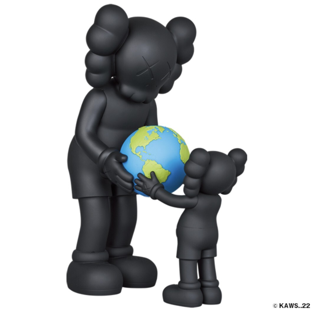 KAWS THE PROMISE BLACK ソフビフィギュア カウズ ザ プロミス 新品未開封 フィギュア KAWS 送料無料