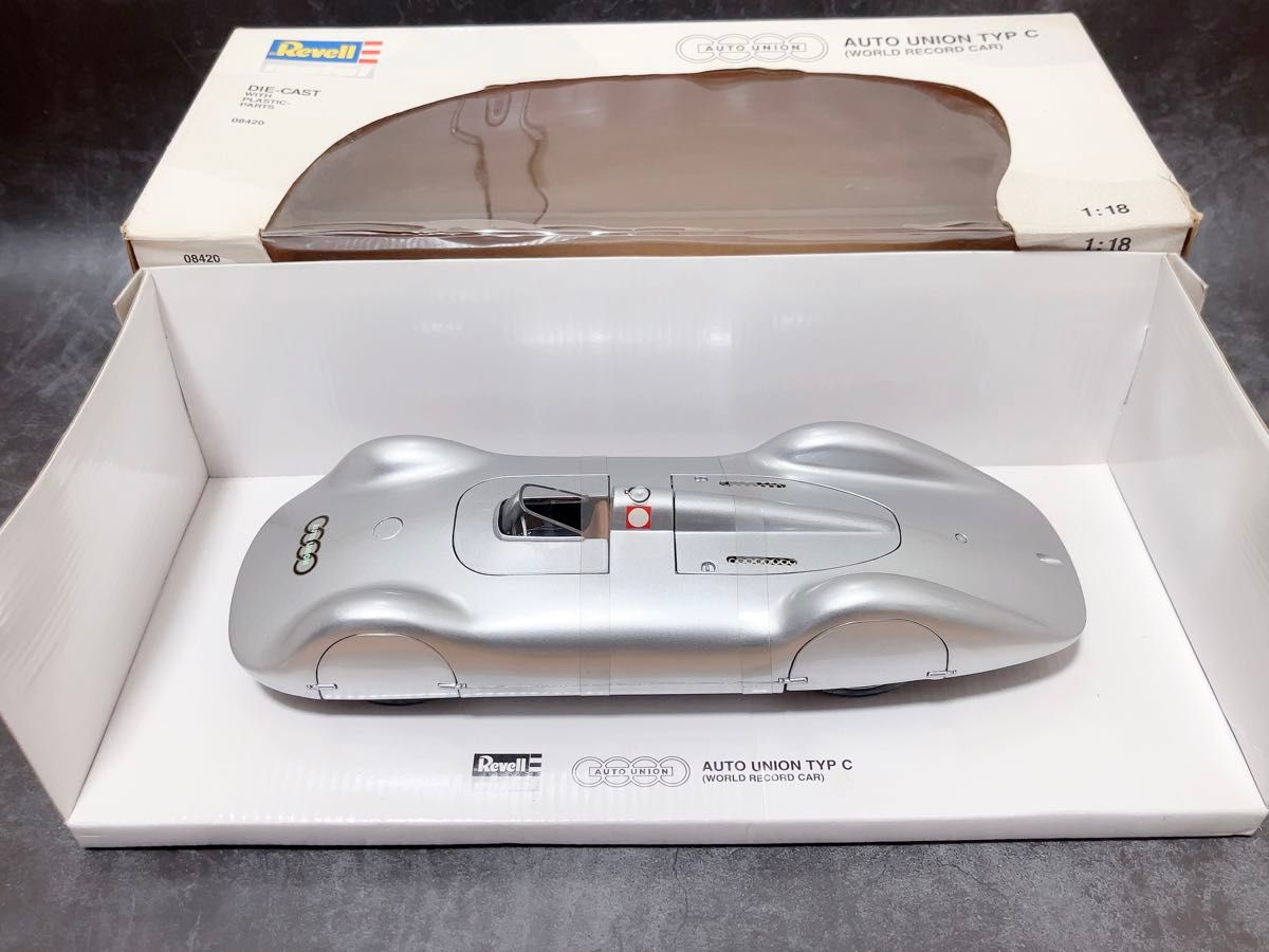 AUTO UNION TYP C 1/18 WORLD RECORD CAR アウトウニオンレベル AUTO UNION TYP C 1/18 WORLD RECORD CAR アウトウニオンレベル