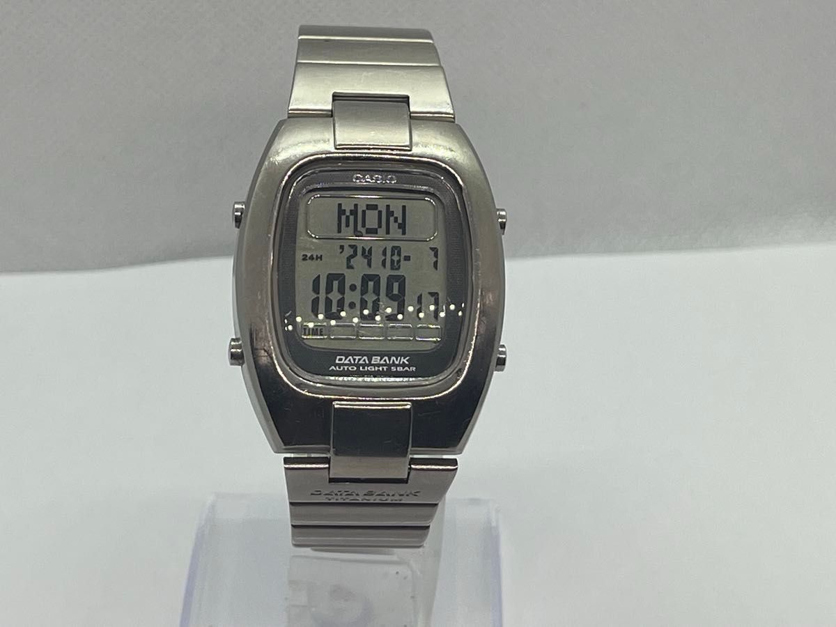 CASIO DATA BANK カシオ データ バンク TITANIUM|Yahoo!フリマ CASIO DATA BANK カシオ データ バンク TITANIUM|Yahoo!フリマ