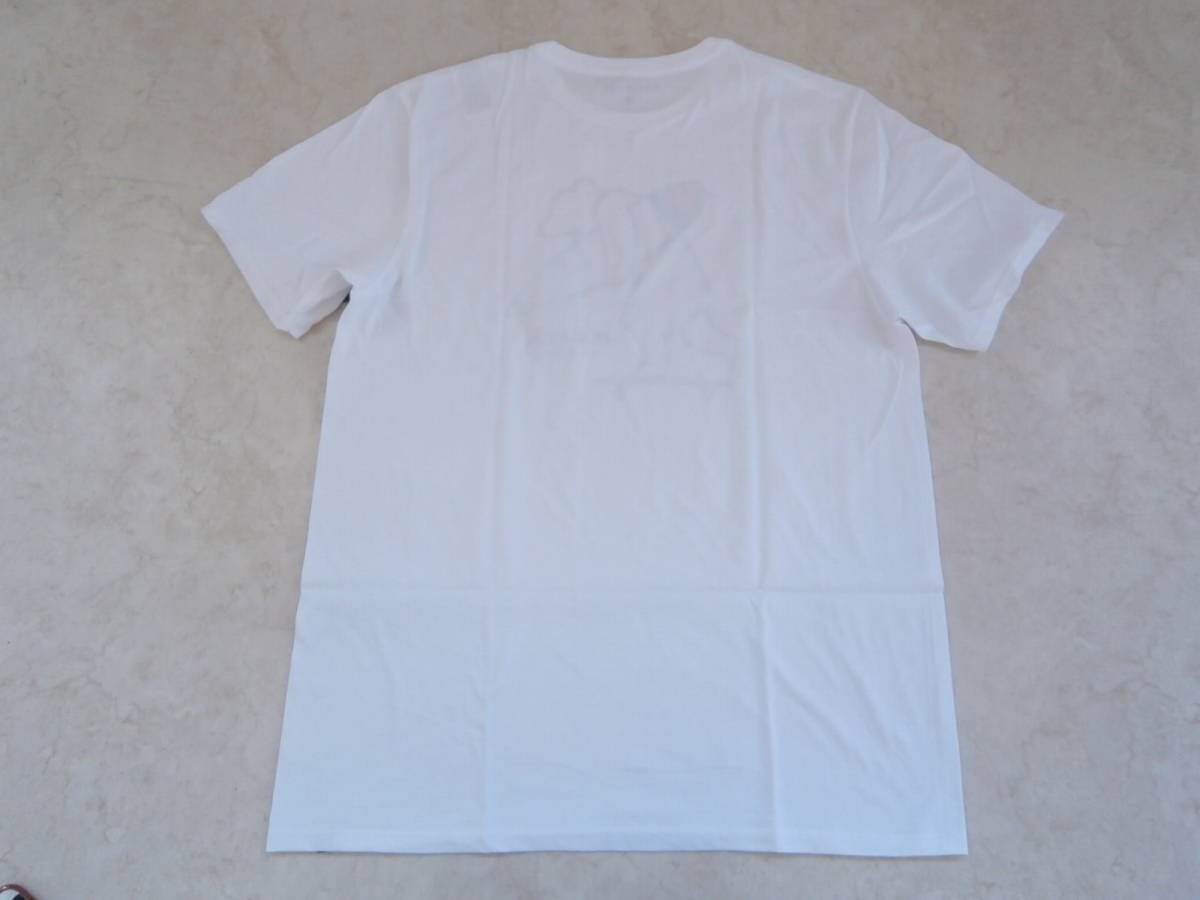 日本未発売　カリフォルニア限定　Tシャツ　サイズＬ白　Hurley ハーレー サーフィン サーフ サーファー SURF ムーンアイズ　世田谷ベース_画像3