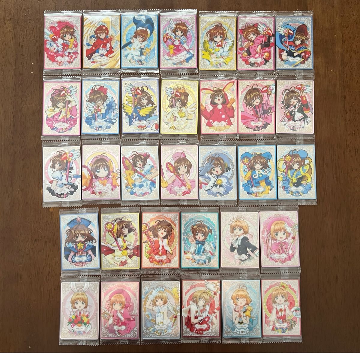 カードキャプターさくら 25周年ウエハース フルコンプセット カードキャプターさくら 25周年ウエハース フルコンプセット