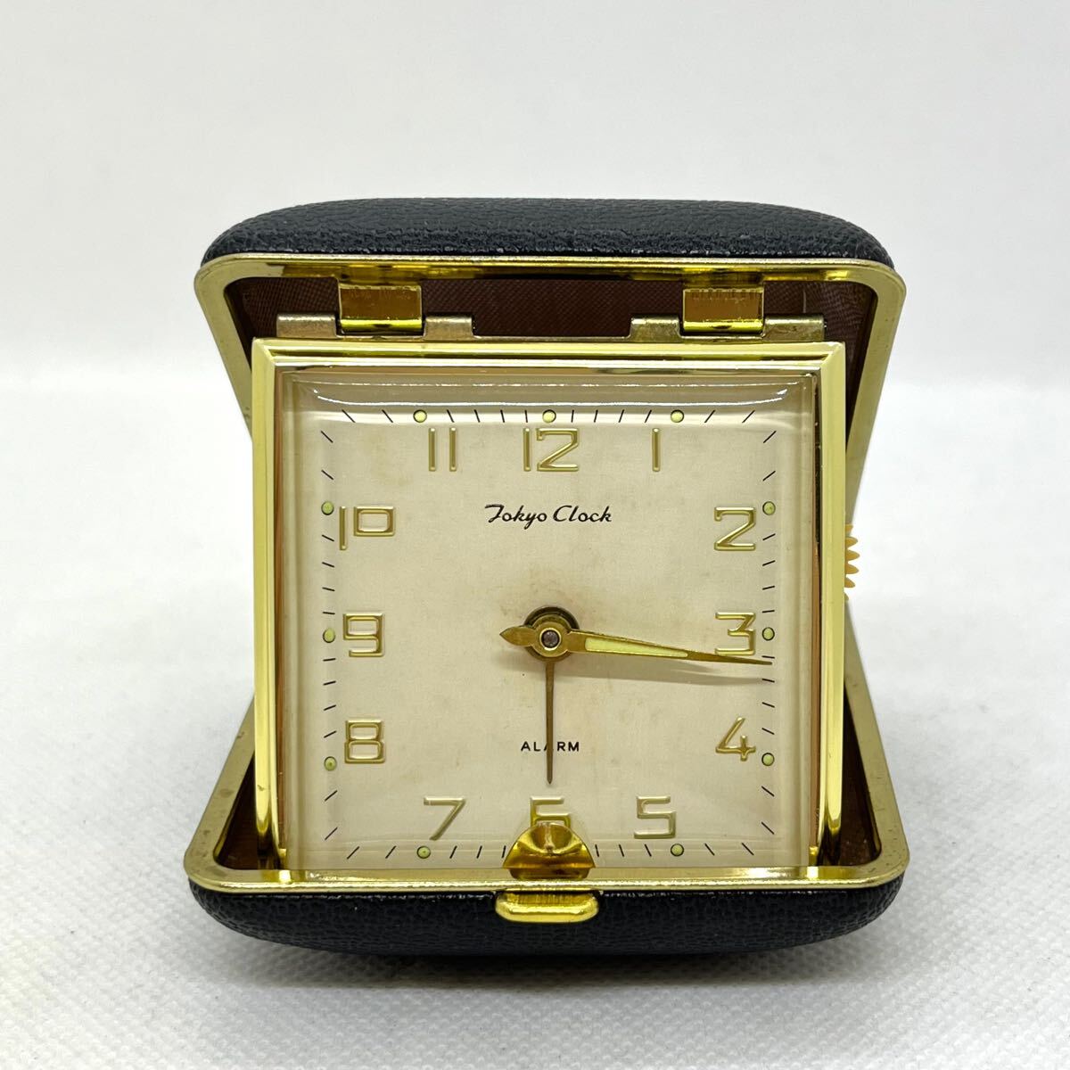 Tokyo Clock 手巻き トラベル目覚まし時計 稼働品 昭和レトロ Tokyo Clock 手巻き トラベル目覚まし時計 稼働品 昭和レトロ