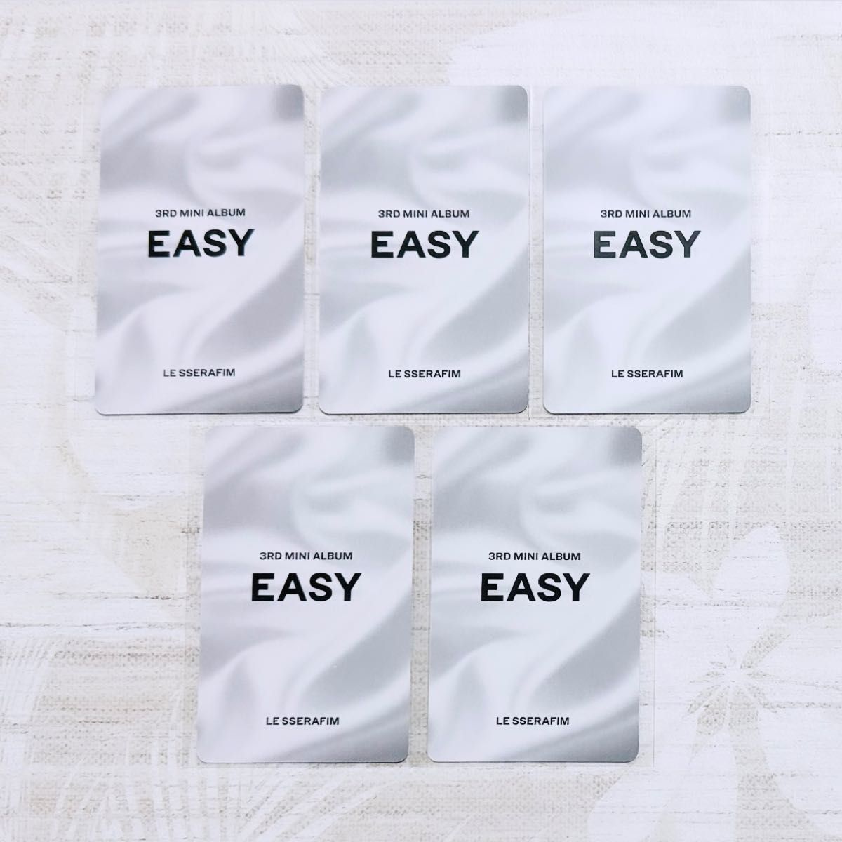 lesserafim EASY weverse 特典 ホログラム トレカ コンプ|Yahoo lesserafim EASY weverse 特典 ホログラム トレカ コンプ|Yahoo