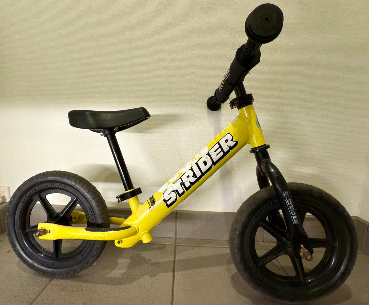 STRIDER 12インチ バランスバイク イエロー STRIDER イエロー バランスバイク 12インチ ストライダー