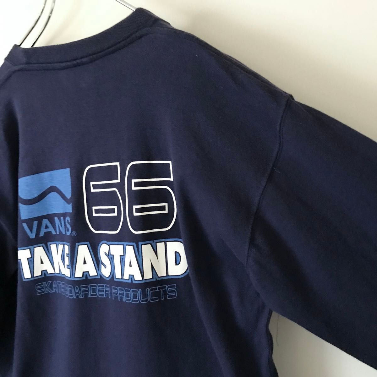 OLD VANS 90sヴァンズ サーフラインロゴプリント 長袖Tシャツ OLD VANS 90sヴァンズ サーフラインロゴプリント 長袖Tシャツ