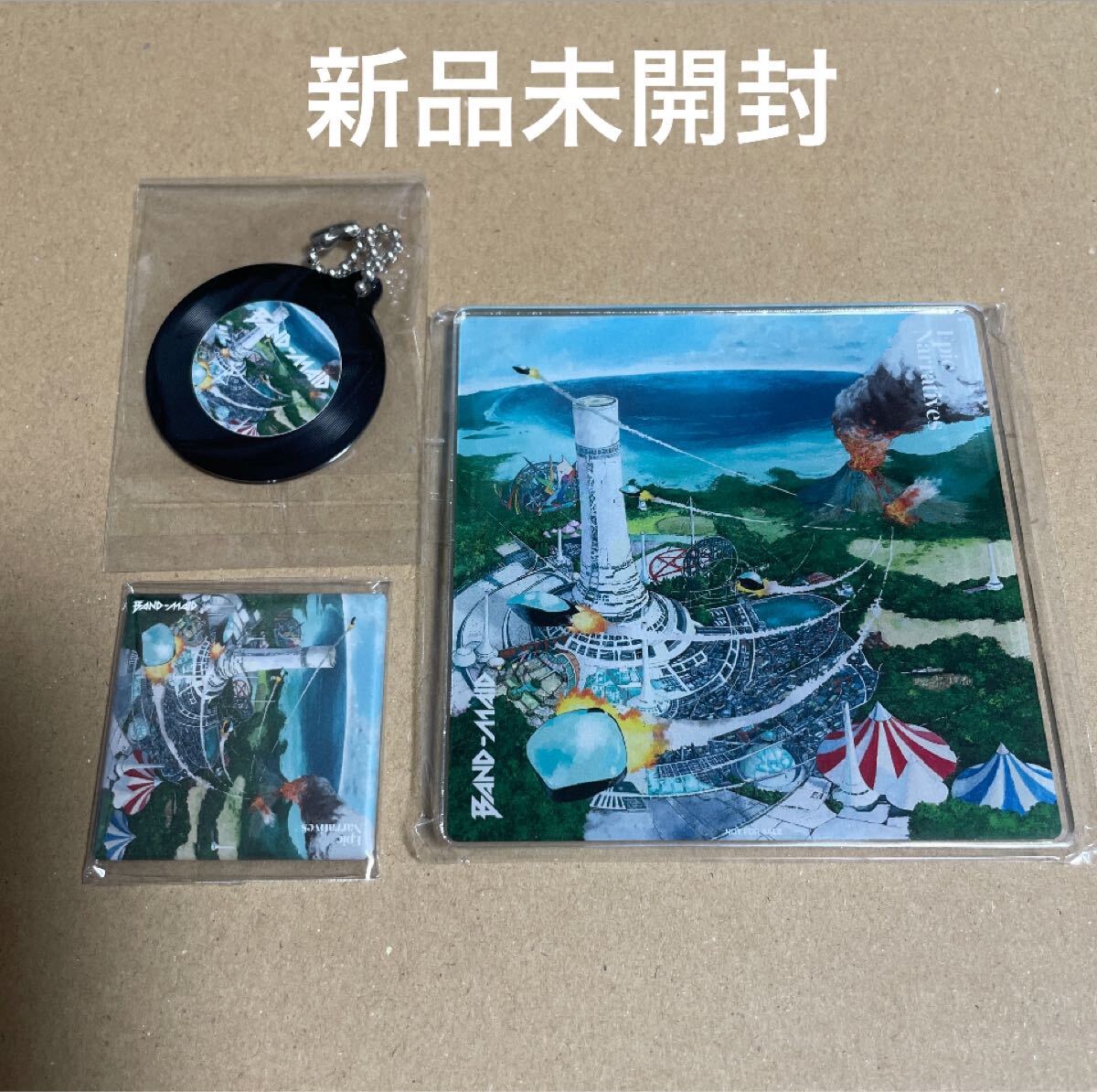 BAND-MAD Epic Narratives CD + キーホルダー BAND-MAD Epic Narratives CD + キーホルダー