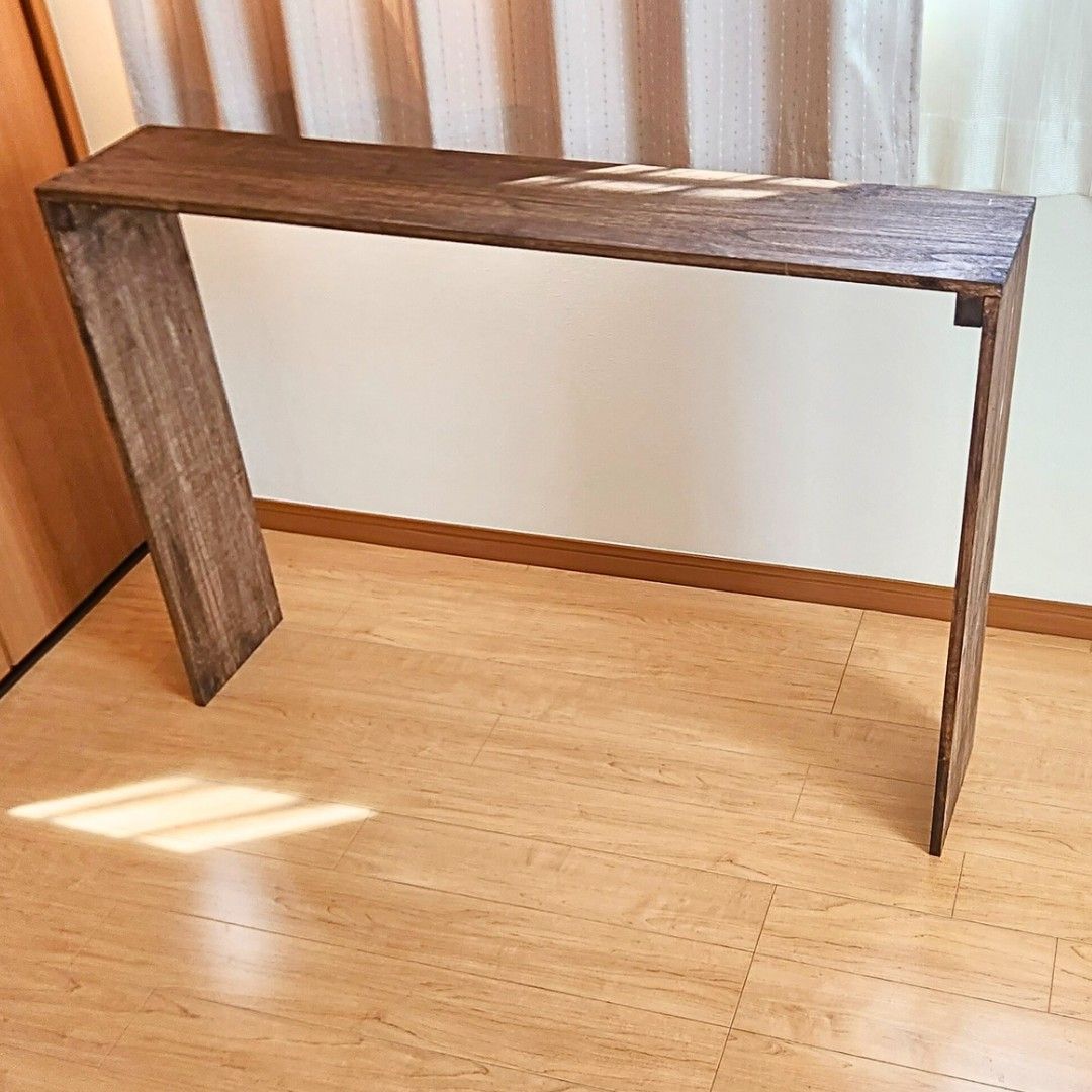 【個数限定】新生活を彩る/古材風/カウンターテーブル/フラワースタンド/スツール 個数限定】新生活を彩る/古材風/カウンターテーブル/フラワー