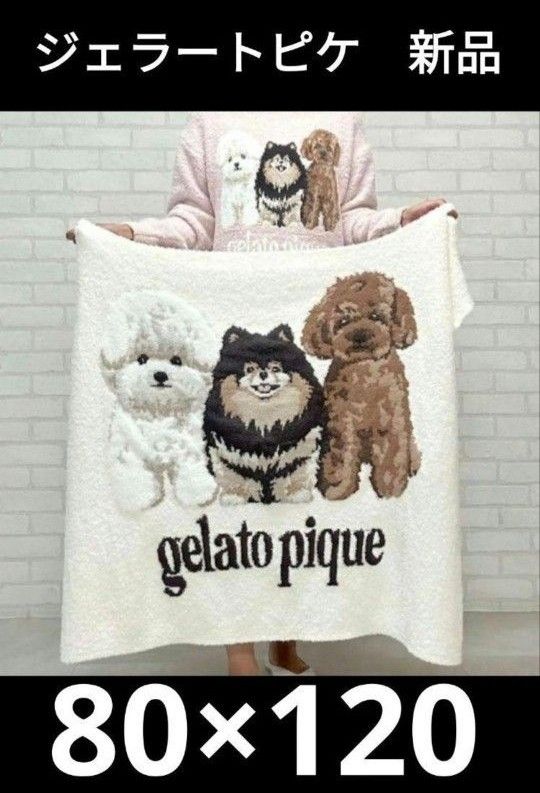 タイムセール gelato pique ジェラート ピケ パウダーDOG3柄 JQD タイムセール gelato pique ジェラート ピケ パウダーDOG3柄 JQD