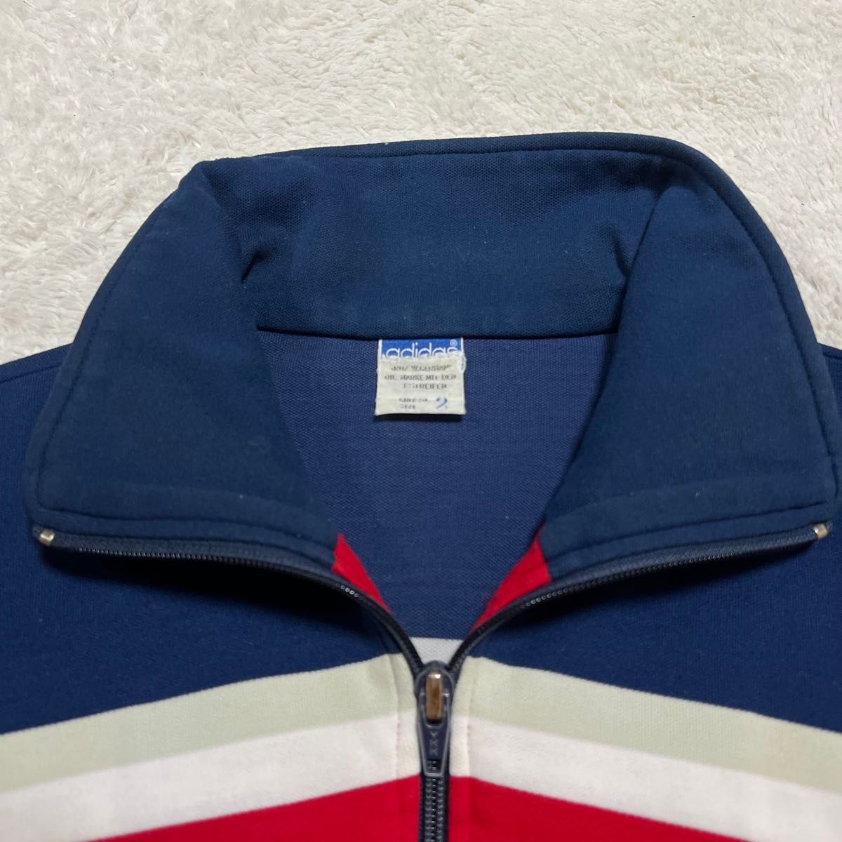 70s 西ドイツ製 adidas トラックジャケット ジャージ サイズ 2 70s 西ドイツ製 adidas トラックジャケット ジャージ サイズ 2