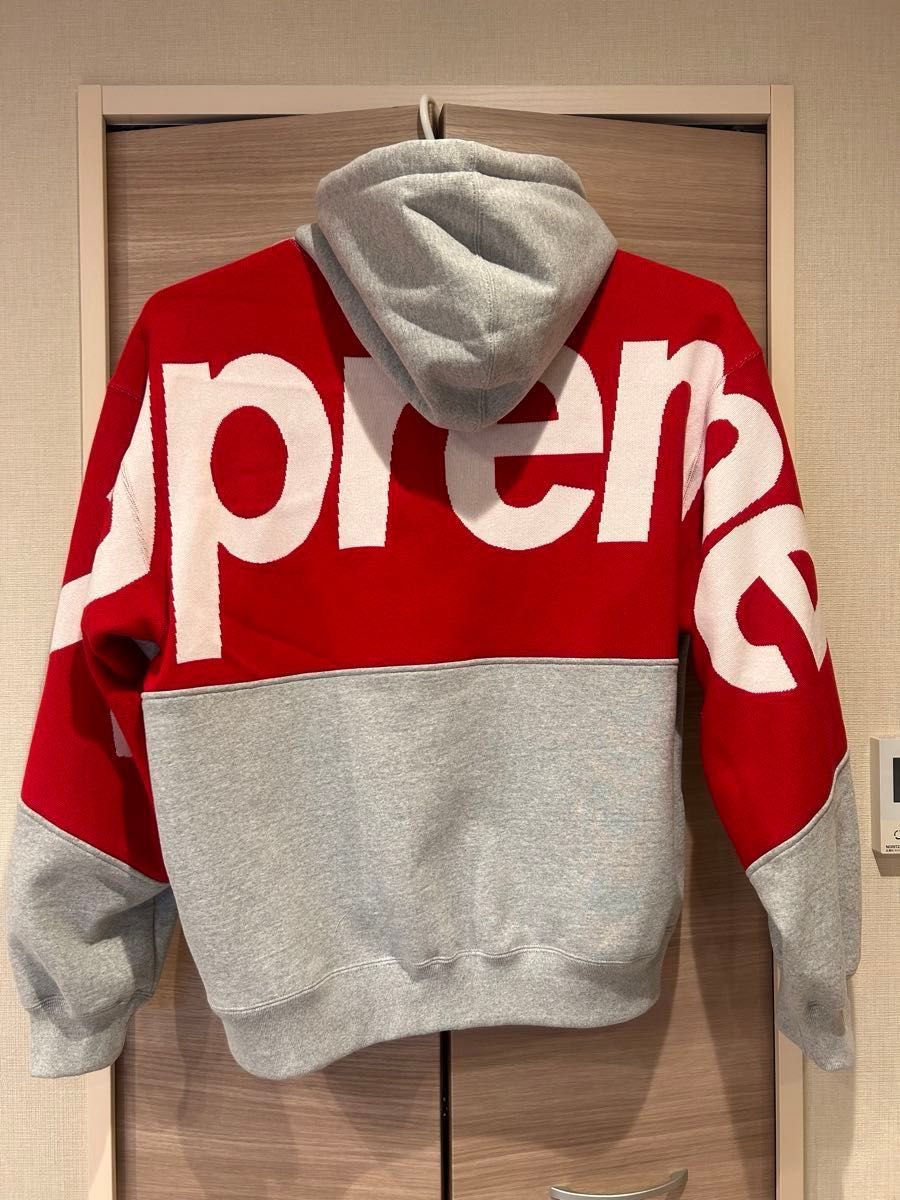 Supreme Big Logo Jacquard Hooded Sweatshirt Supreme Big Logo Jacquard Hooded Sweatshirt