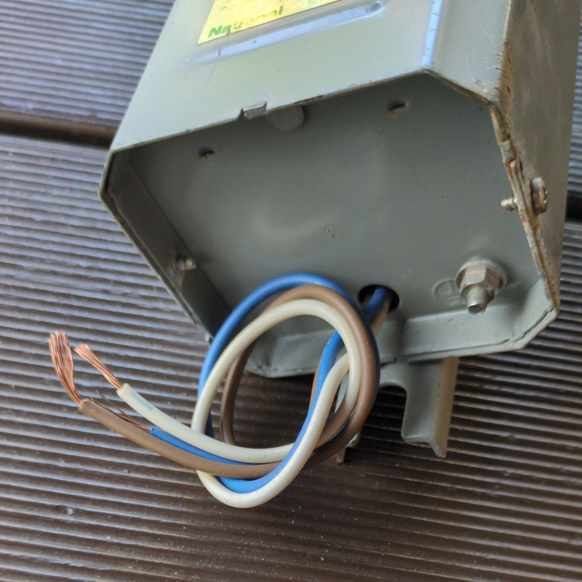 水銀灯安定器 品番YZ40121430 品名4002HA-11G 200V 60Hz 2 3A 水銀灯安定器 品番YZ40121430 品名4002HA-11G 200V 60Hz 2 3A