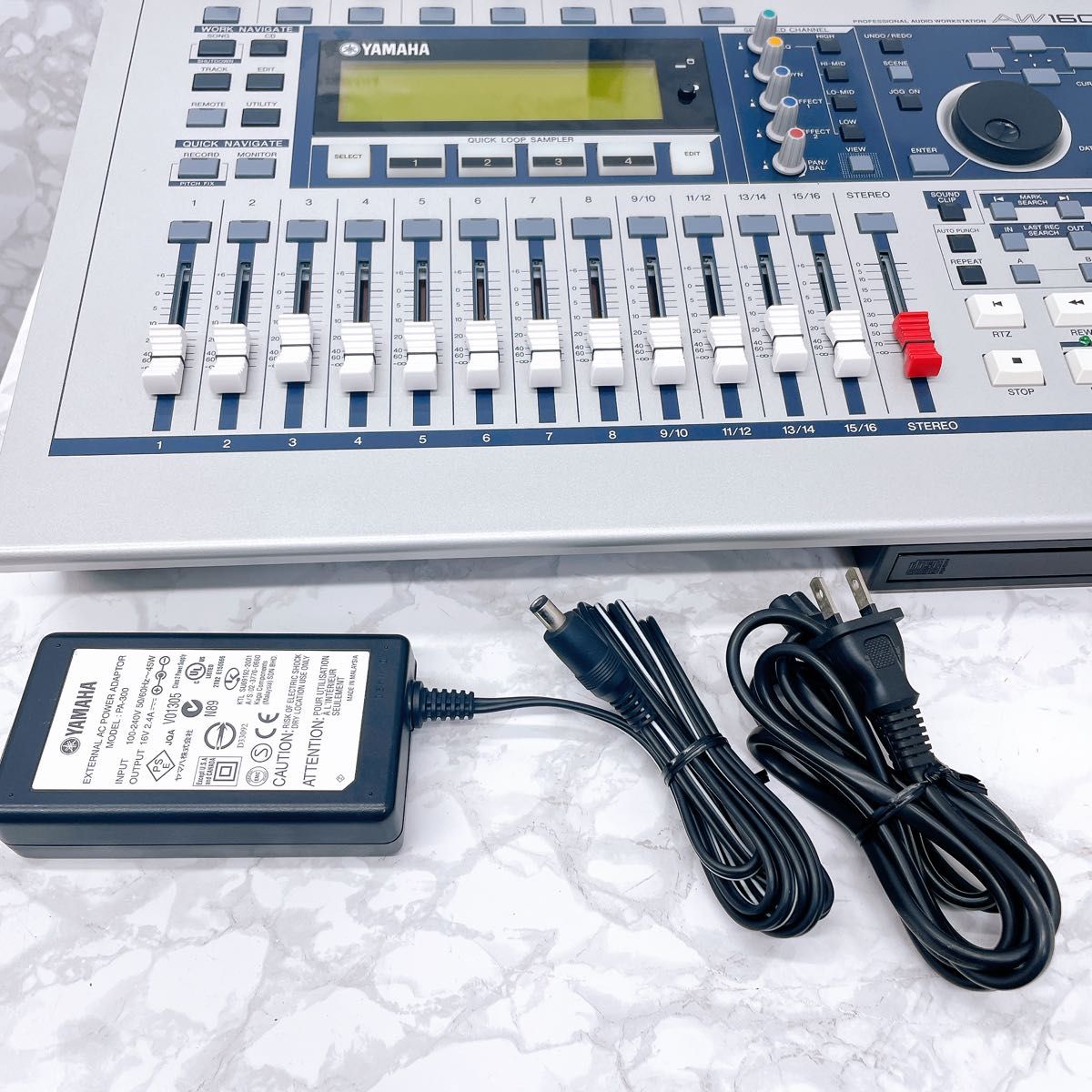 YAMAHA MTR マルチトラックレコーダー AW1600 オーディオワーク YAMAHA MTR マルチトラックレコーダー AW1600 オーディオワーク