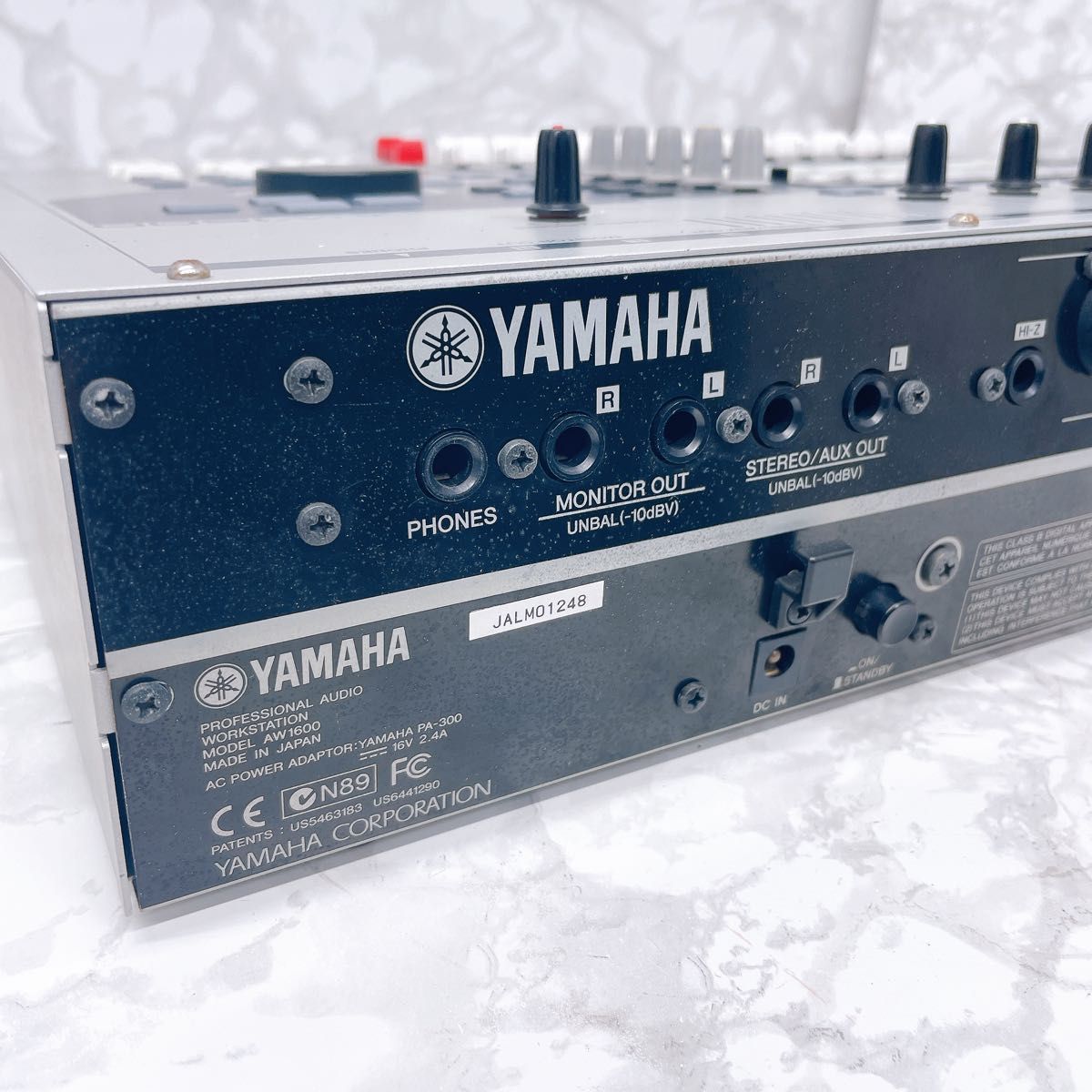 YAMAHA MTR マルチトラックレコーダー AW1600 オーディオワーク YAMAHA MTR マルチトラックレコーダー AW1600 オーディオワーク