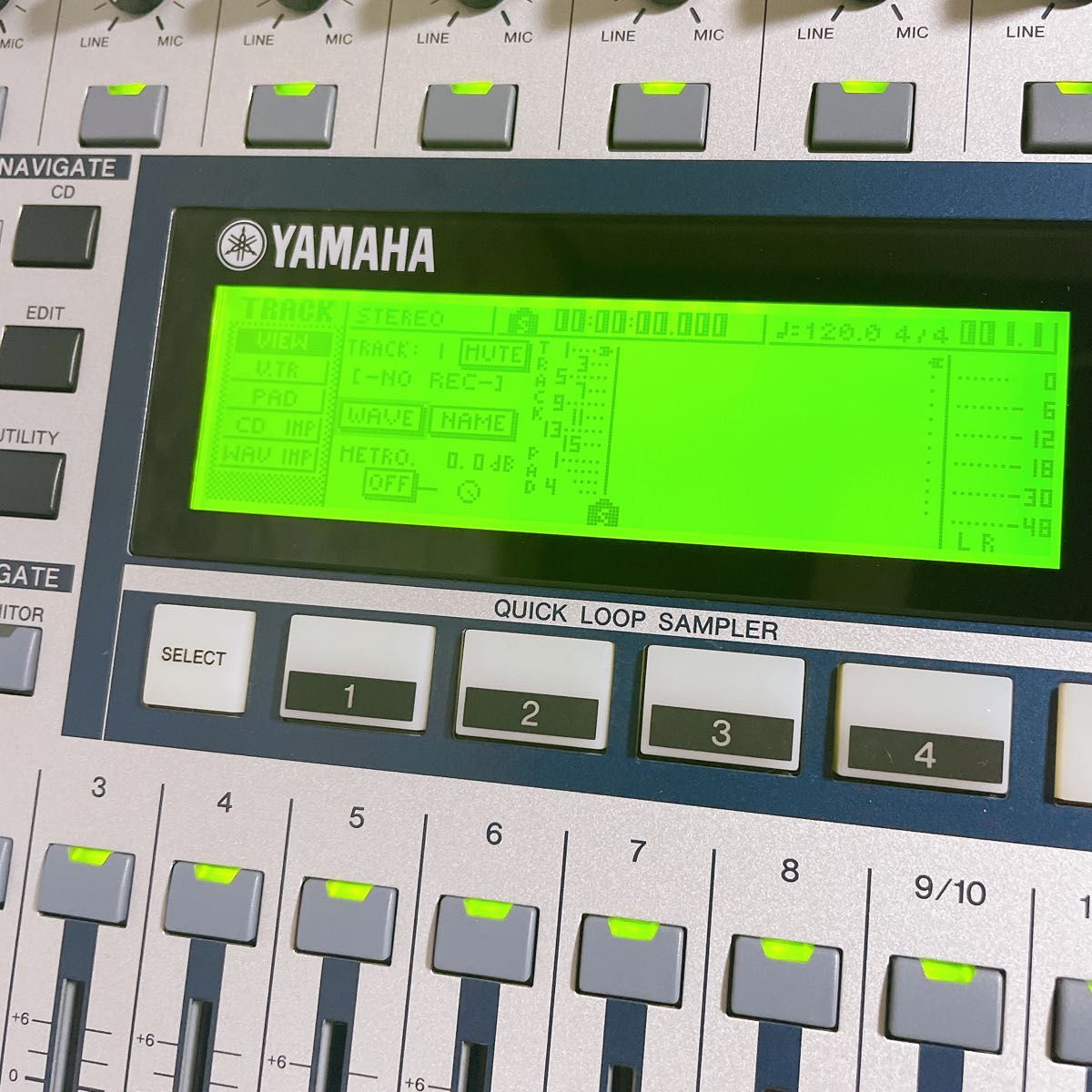 YAMAHA MTR マルチトラックレコーダー AW1600 オーディオワーク YAMAHA MTR マルチトラックレコーダー AW1600 オーディオワーク
