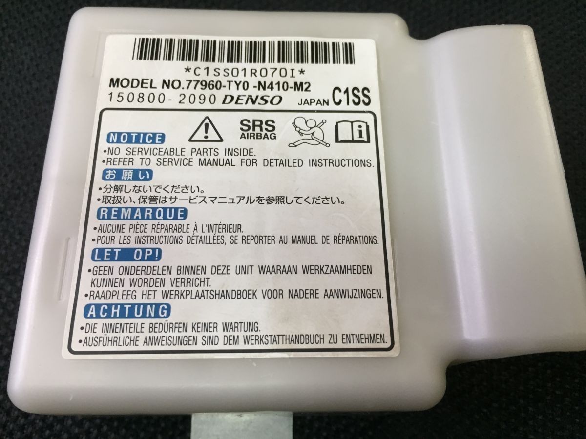  Honda 77960-SWA-D814-M4 air bag computer ECU repair does. with guarantee. air bag airbag AB2314