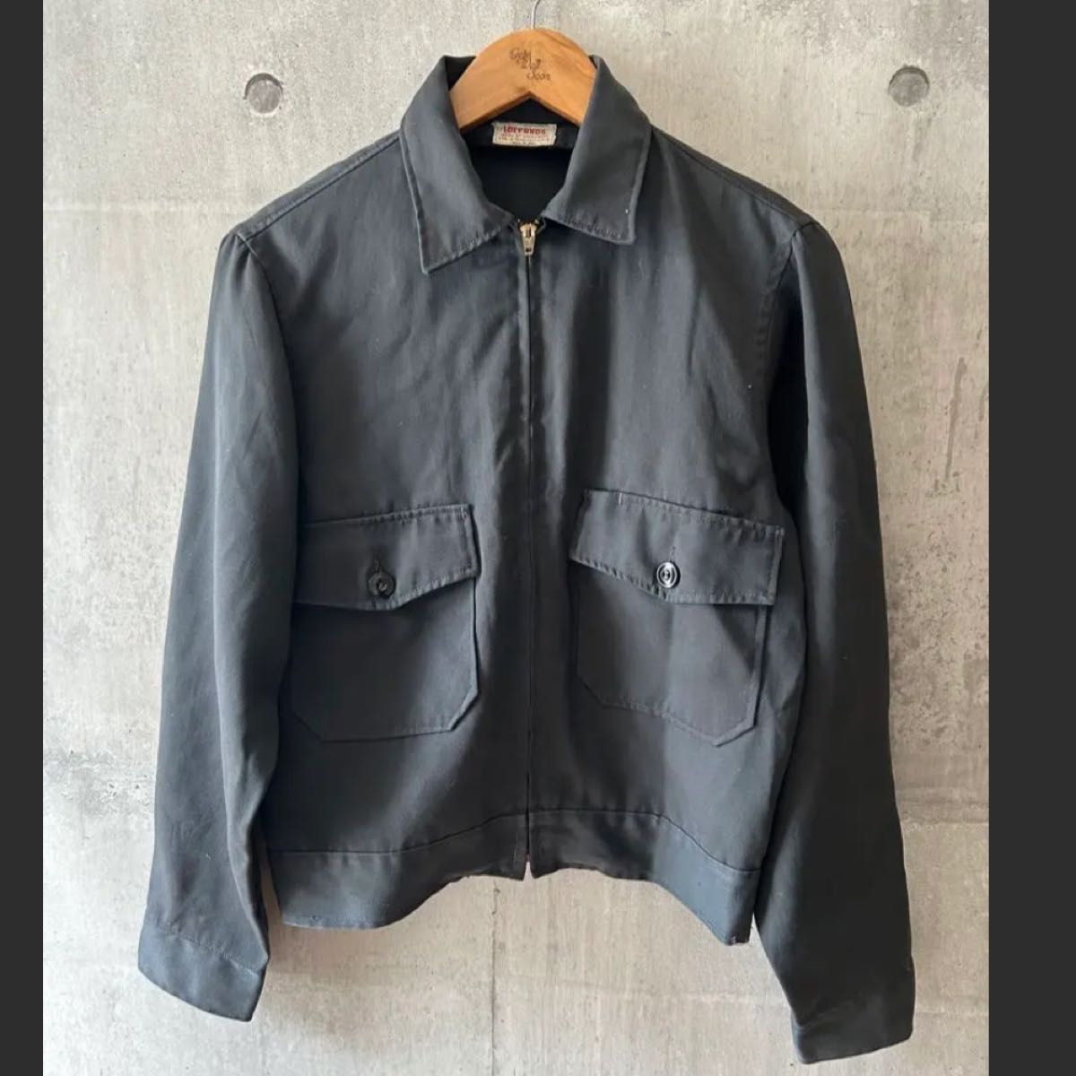 50s vintage ギャバジャン ギャバジンジャケット グレー|Yahoo 50s vintage ギャバジャン ギャバジンジャケット グレー|Yahoo