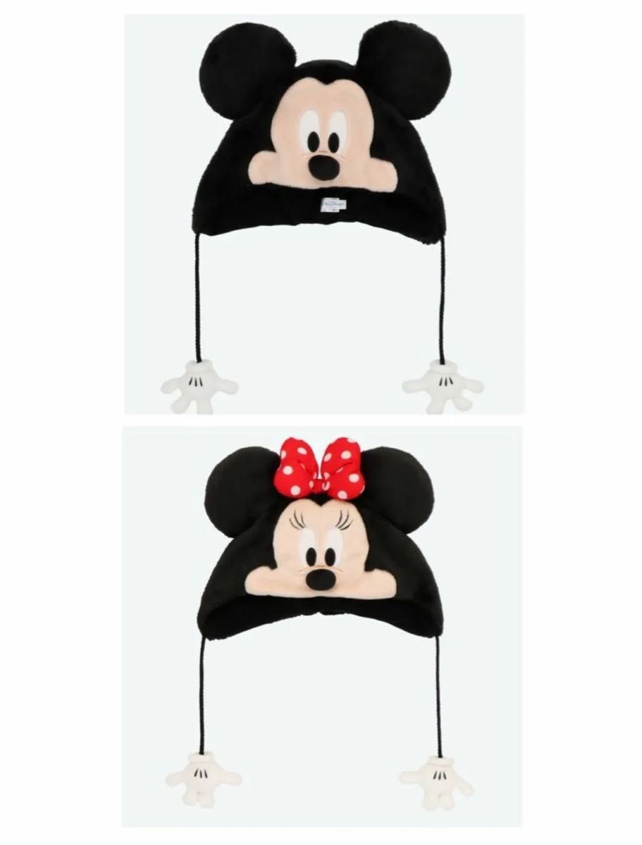ディズニー ファンキャップ58cm ミッキー ミニー2点セット ディズニー ファンキャップ58cm ミッキー ミニー2点セット