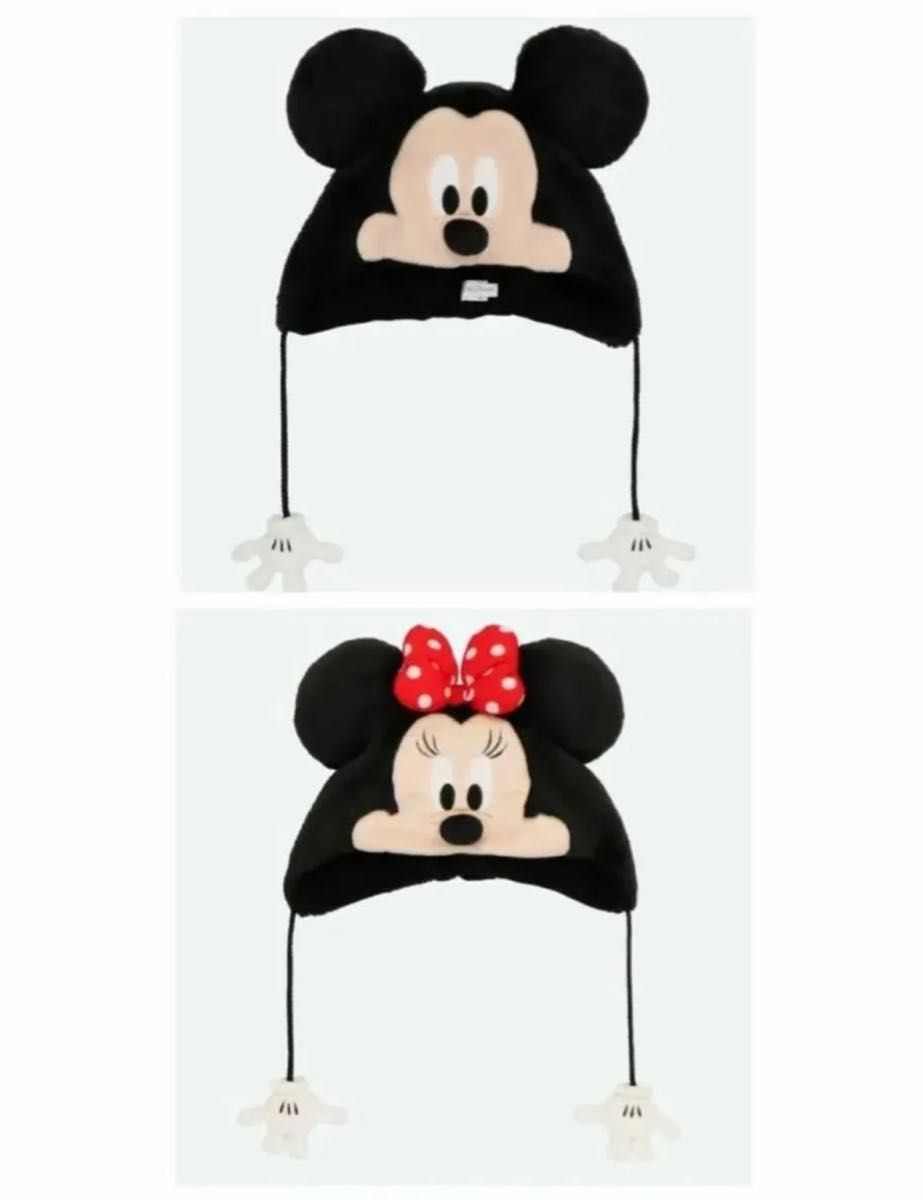 ディズニー ファンキャップ58cm ミッキー ミニー2点セット ディズニー ファンキャップ58cm ミッキー ミニー2点セット