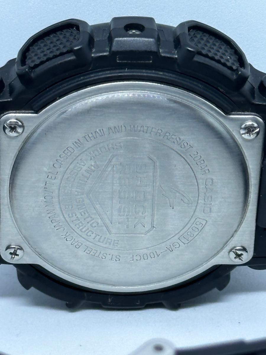 CASIO G-SHOCK GA-100CF ② カシオ ジーショック 新品電池交換済 CASIO G-SHOCK GA-100CF ② カシオ ジーショック 新品電池交換済