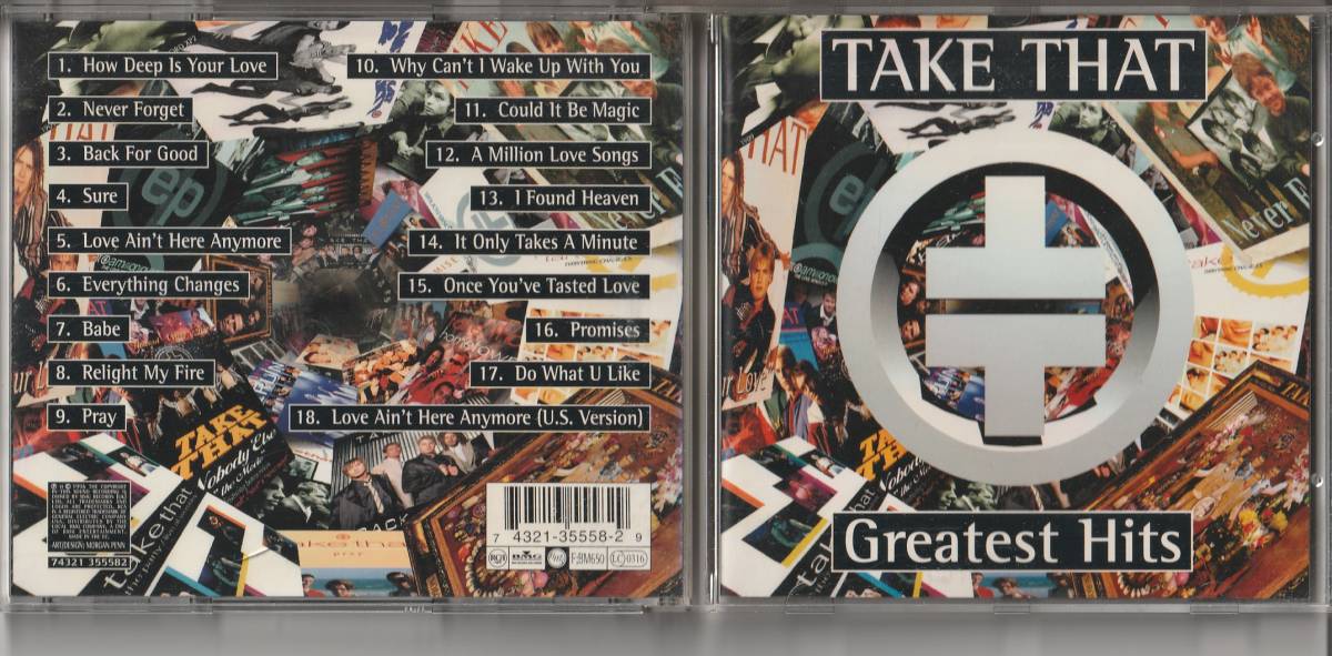 CD TAKE THAT テイク・ザット Greatest Hits_画像1