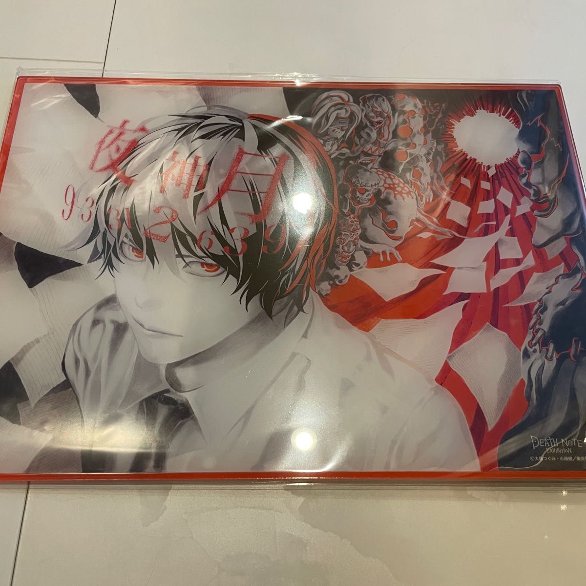 DEATHNOTE展 夜神月 ライト アクリルアートパネル アクリル DEATHNOTE展 夜神月 ライト アクリルアートパネル アクリル