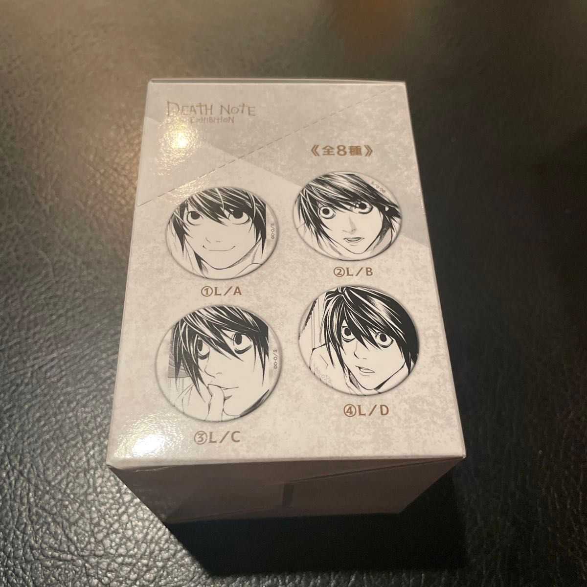 デスノート展 DEATH NOTE 推しキャラバッジコレクション L 1BOX デスノート展 DEATH NOTE 推しキャラバッジコレクション L 1BOX