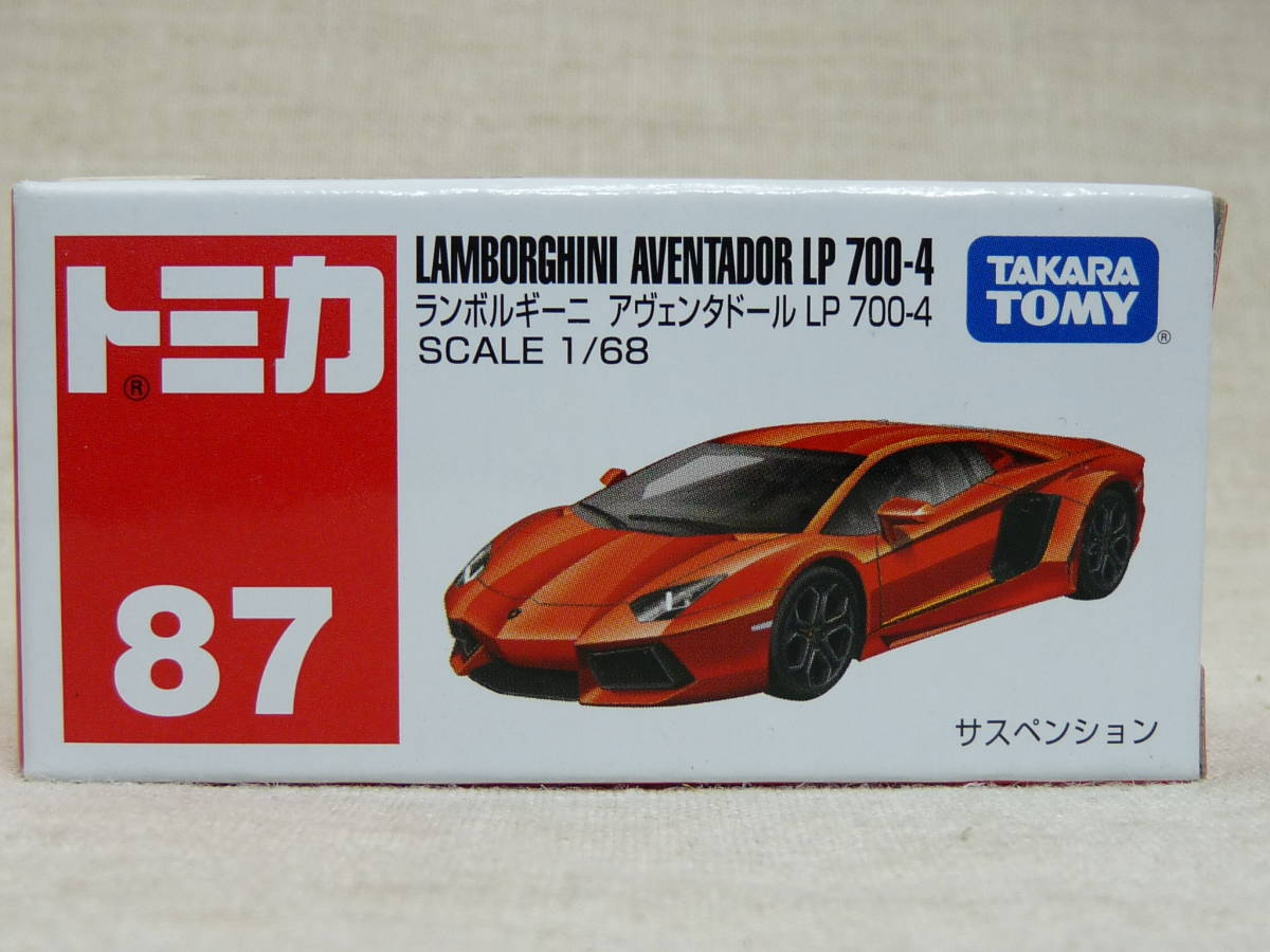 トミカ87 ランボルギーニ アヴェンタドール LP700-4 Tomica Lamborghini Aventador LP700-4_画像10