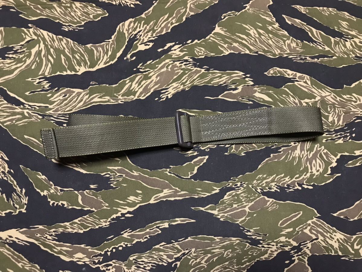 リガー ベルト 110cm オリーブ色　SOG ナム戦 NAM 米軍 ベトナム 戦争 アメリカ軍 LRRP STABO ラープ メイド SF 空挺 ローカル