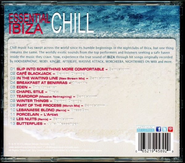 [CD navy blue pi/ Chill out /Downtempo/Pops]Esssential Ibiza Chill good bending! [ audition ]