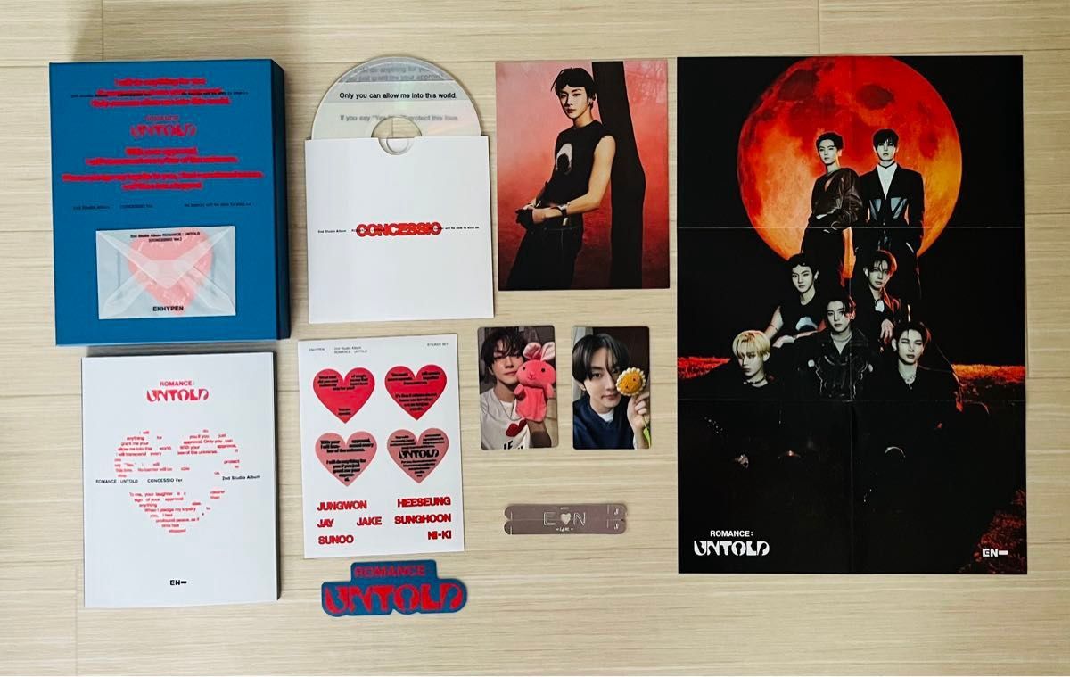 ENHYPEN ジョンウォン UNTOLD CONCESSIO Ver 指輪付|Yahoo ENHYPEN ジョンウォン UNTOLD CONCESSIO Ver 指輪付|Yahoo
